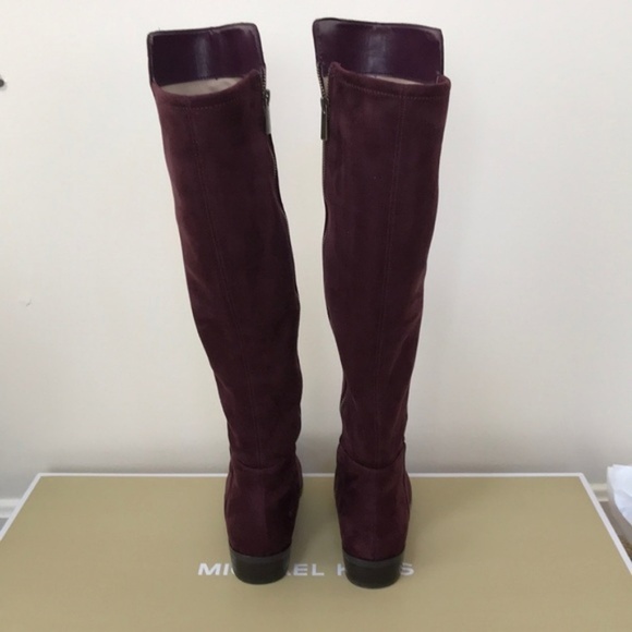 New! MICHAEL KORS Size 5.5 Damson bromley boots - Picture 3 of 7